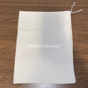 ✨NEW & AUTHENTIC MANOLO BLAHNIK DUST BAGS 💰